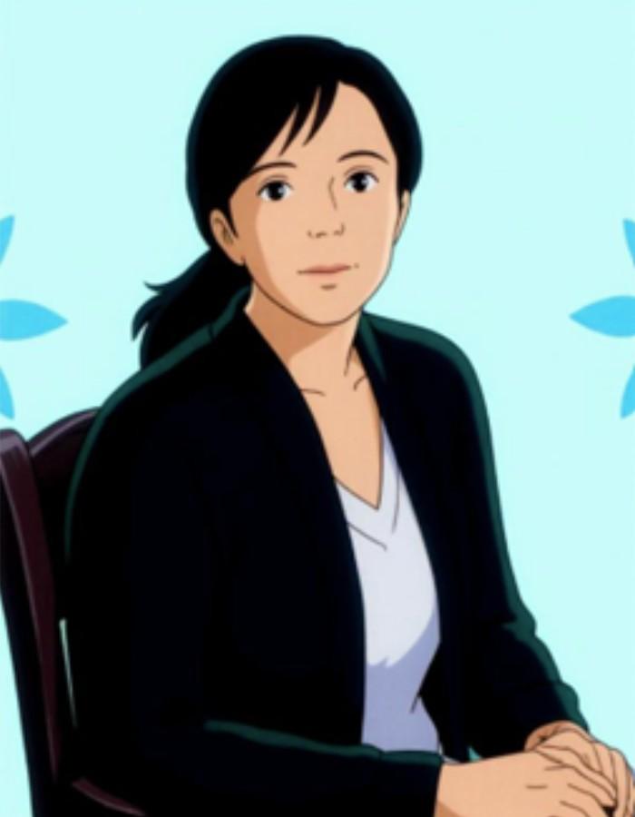 avatar of a woman with black hair