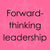 Text - forward thinking leadership - strategic priorities - inclusion powell river
