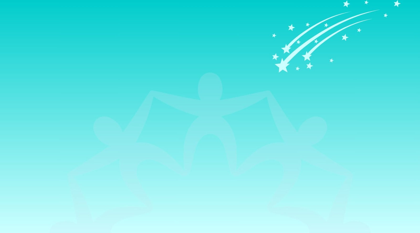 Blue background with stars