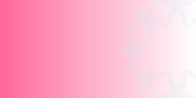 Pink background with a faint inclusion blossom in the corner